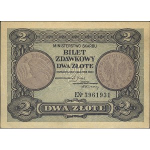 2 złote 1.05.1925, seria E, Miłczak 60, Lucow 705 (R3),...