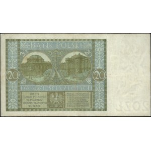 20 złotych 1.09.1929, seria DE, Miłczak 69, Lucow 651 (...