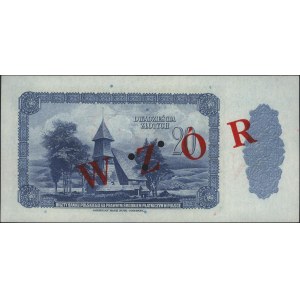 zestaw wzorów banknotów 20 i 50 złotych 20.08.1939, obu...