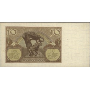 10 złotych 1.03.1940, bez oznaczenia serii i numeracji,...