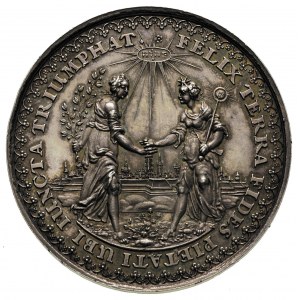 medal autorstwa Sebastiana Dadlera i Jana Höhna sen., z...