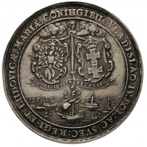 medal z okazji zaślubin Władysława IV z Ludwiką Marią G...