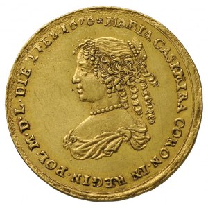 medal z okazji koronacji Marii Kazimiery w 1676 r, Aw: ...