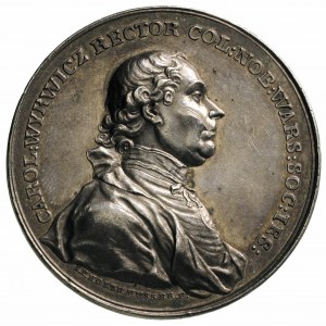 Karol Wyrwicz - rektor kolegium jezuitów, medal autorst...