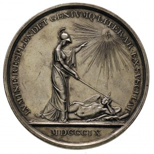 Tadeusz Czacki - medal autorstwa Carla Miesnera i Teodo...