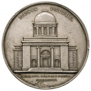 J.M.Ossoliński - medal autorstwa J.Langa 1817 r, Aw: Po...