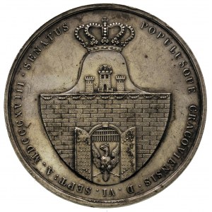 Wolne Miasto Kraków - medal Trzech Komisarzy autorstwa ...