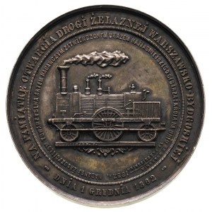 medal autorstwa Michaux’a na pamiątkę otwarcia Drogi Że...