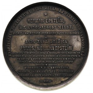 medal autorstwa Michaux’a na pamiątkę otwarcia Drogi Że...