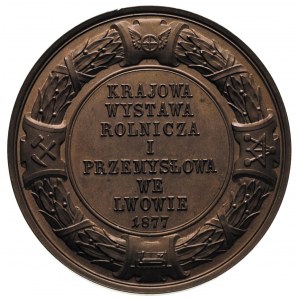 medal autorstwa C. Radnitzkiego z Krajowej Wystawy Roln...