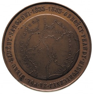 Franciszek Duchiński - medal autorstwa W. A. Malinowski...