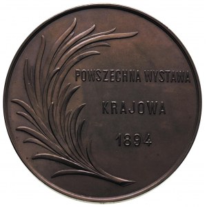 Powszechna Wystawa Krajowa we Lwowie, 1894 r, medal aut...