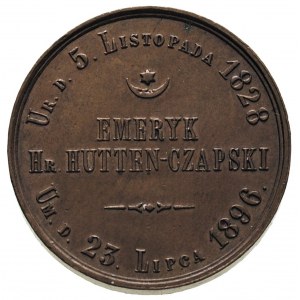 Emeryk hr. Hutten-Czapski, medal \Dobrze zasłużonemu w ...