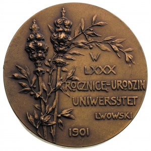 Antoni Małecki - medal autorstwa St. Lewandowskiego 190...