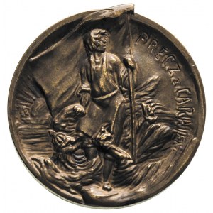 Rewolucja 1905 roku - medal autorstwa Władysława Gruber...