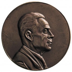 Ludwik Solski - medal autorstwa Wincentego Wabińskiego ...