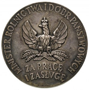 medal nagrodowy Ministra Rolnictwa i Dóbr Państwowych \...