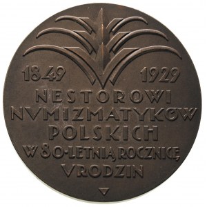 Gustaw Soubise-Bisier - medal projektu J. Aumillera 192...