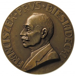 Franciszek Prus Biesiadecki - medal projektu Piotra Woj...