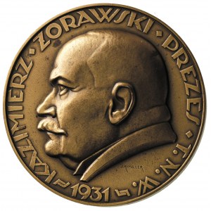 Kazimierz Żórawski - medal projektu J. Aumillera 1931 r...