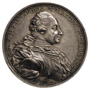 Piotr Biron 1769-1795, -  medal autorstwa Nikolausa  Ge...
