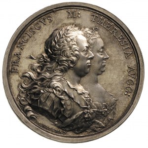Franciszek i Maria Teresa 1745-1765, medal autorstwa A....