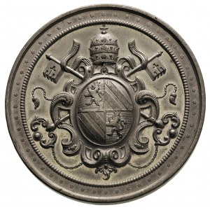 Pius IX 1846-1878, medal autorstwa F. Langmann’a z okaz...