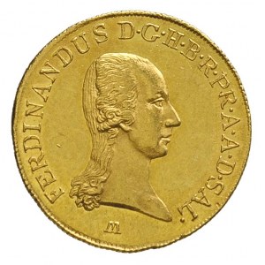 Książę Ferdynand I 1803-1806, dukat 1806, Salzburg, zło...
