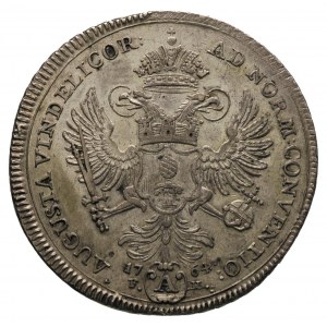 Franciszek I 1745-1765, talar 1764, Augsburg, 28.16 g, ...