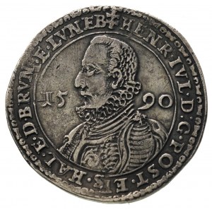 Henryk Juliusz 1589-1613, półtalar 1590, Goslar, 14.22 ...