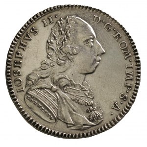 Józef II 1780-1790, półtalar 1782 GCB, Ratyzbona, Becke...
