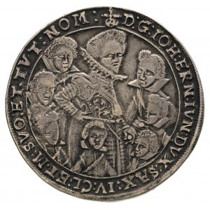 Jan Ernest i 7 braci 1605-1619, talar 1619, Saalfeld, 2...