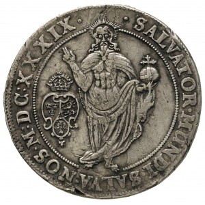 Krystyna 1632-1654, talar 1639, Sztokholm 28.81 g, Ahls...
