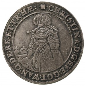 Krystyna 1632-1654, talar 1640, Sztokholm, 28.51 g, Ahl...