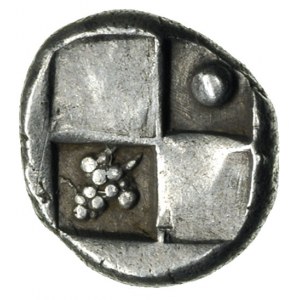 Tracja, Chersones, hemidrachma ok. 386-338 pne, Aw: Fra...
