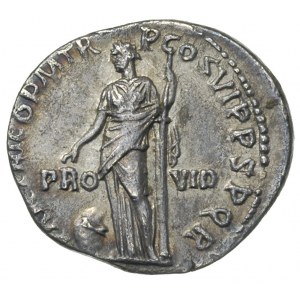 Trajan 98-117, denar 114-117, Rzym, Aw: Popiersie cesar...