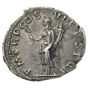 Trajan 98-117, denar 114-116, Rzym, Aw: Popiersie cesar...