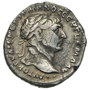 Trajan 98-117, Syria, tetradrachma bilonowa 114-115, An...