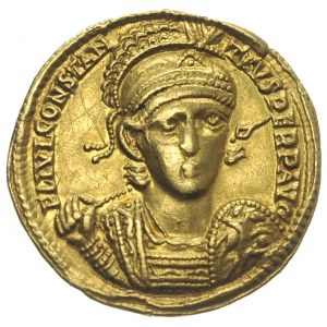 Konstancjusz II 337-361, solidus 351-355, Nikomedia, of...