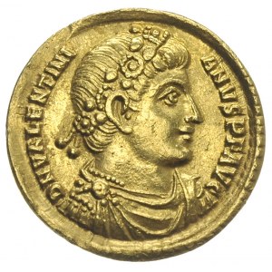 Walentynian I 364-375, solidus 364-367, Antiochia, ofic...