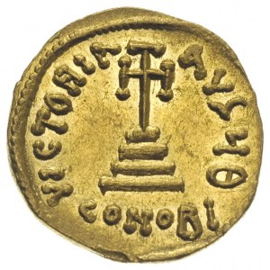 Konstans II i Konstantyn IV 654-688, solidus 654-659, K...