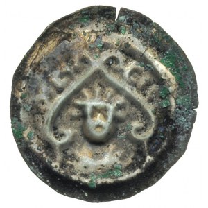 Leszek Biały 1202-1227 lub następcy, brakteat; Popiersi...