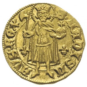 Zygmunt I 1387-1437, goldgulden 1387-1401, Kaschau, Aw:...
