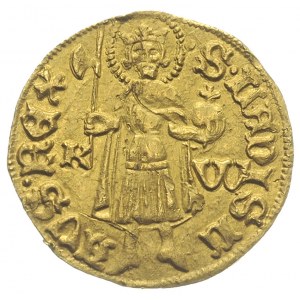 Zygmunt I 1387-1437, goldgulden 1428-1429, Krzemnica, A...