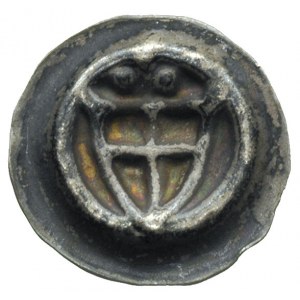 brakteat; Tarcza zakonna, srebro 0.20 g, Neumann 1.h, W...