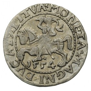 półgrosz 1554, Wilno, Ivanauskas 4SA51-16, T. 12, rzadk...