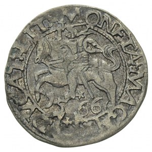 półgrosz 1566, Tykocin, Ivanauskas 4SA177-48, T.12, bar...