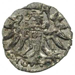 denar 1551, Gdańsk, H-Cz. 7134 R6, T. 25, bardzo rzadka...