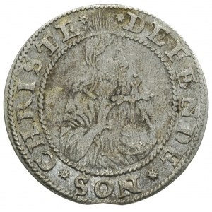 grosz oblężniczy 1577, Gdańsk, moneta bez kawki wybita ...