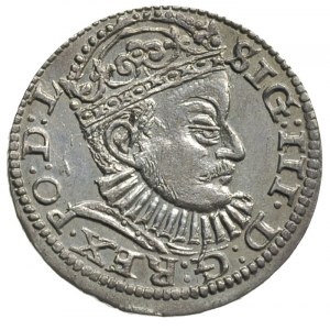 trojak 1588, Ryga, odmiana z dużą głową króla, Iger R.8...